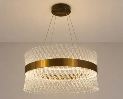 Product Name  Luxury Crystal Drum LED Chandelier