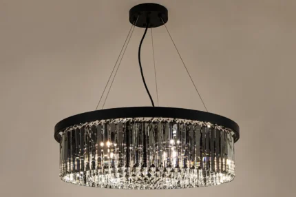 Luxury Round Crystal Pendant Chandelier