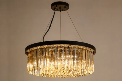 Luxury Round Crystal Pendant Chandelier